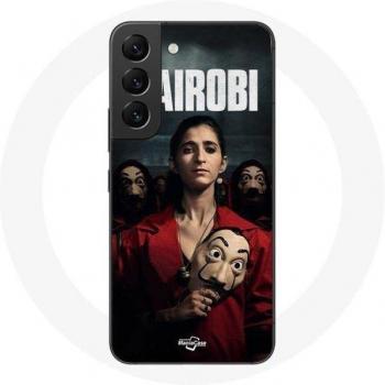 Hoes voor Samsung Galaxy S22 La Casa de Papel Nairobi Seizoen 4