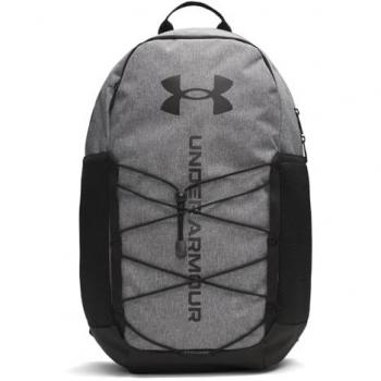 Mochila Under Armour Hustle Sport 6.0 26L Gris y Negro