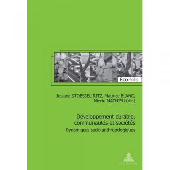 Développement durable, communautés et sociétés: Dynamiques socio-anthropologiques: 15