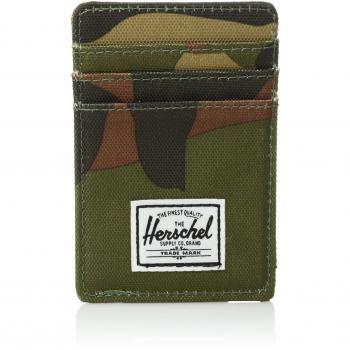 Kartenetui „Raven“ 3KK – RFID‑Schutz, Polyester, Herschel