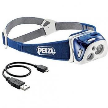 PETZL Adult Reactik lamp frontale bleu – taille standard