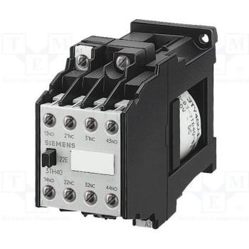 3TH4244‑0LF4 Siemens Dual-Contact Relay, 4NC/4NO