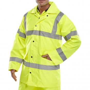 Beeswift EN471 Saturn Yellow Lightweight Jacket XL