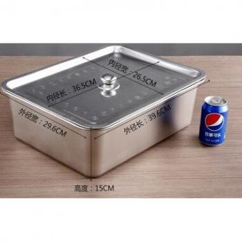 Covered Square Tray for Grilling