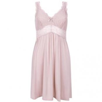 Hunkemöller Vestido Rosa Nora con Encaje