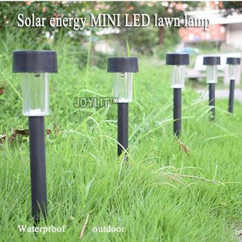 Solarbetriebene Leuchtstoffröhre für den Garten