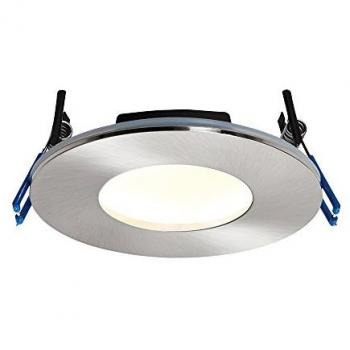 Netlighting Orbitalplus Fire Rated Integrated LED 1 Light Bathroom Recessed Light