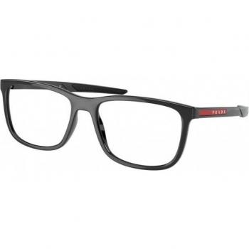 Lunettes de vue Prada Linea Rossa PS07OV 1AB1O1 Carré Noir