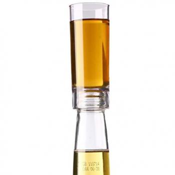 BrewToppers – 10‑Pack 60 ml Plastic Shot Glass Bottle Tops