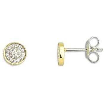 Goldfarbenes XENOX Damen‑Ohrsteckerlöwe Symbolic Power, Modell XS3739GN