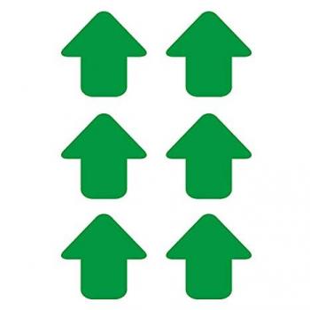 Green Arrow Floor Sticker
