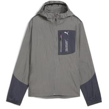 Puma WindCell Trail Jacket Gris – Mujer