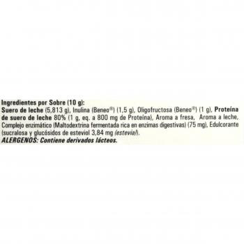 Molkesol Enzymatique Ynsadiet Saveur Fraise 30 Enveloppes