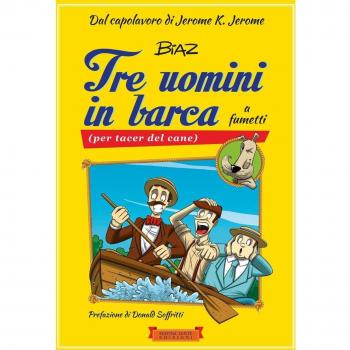 Tre uomini in barca a fumetti: