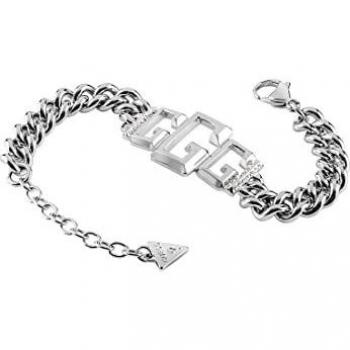 Pulsera logo GUESS UBB70022-S acero plateado