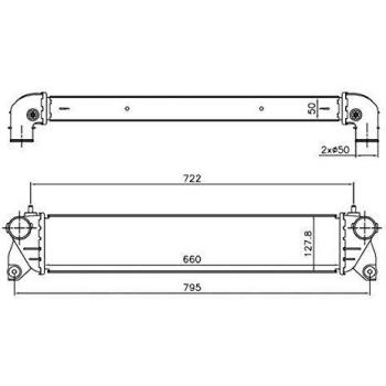 NRF 30369 Radiador de Intercooler