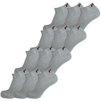 FILA 6 Paar Quarter Socken, Unisex, Größe 43-46