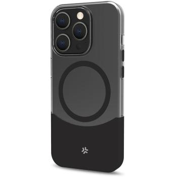 Cover Soft‑Touch TPX MagSafe Trasparente per iPhone 16 Pro Max – Nero