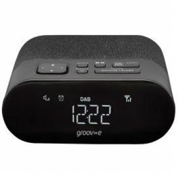 Groov-e DAB/FM Alarm Clock Radio with USB Port
