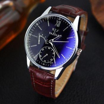 Montre Yazole Analogique Homme Étanche Décontractée