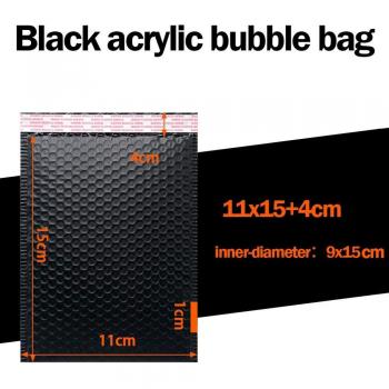 Envases de Espuma con Burbuja y Sellado Automático en Negro (50)