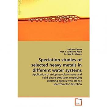 Speciation studies of selected heavy metals in different water systems