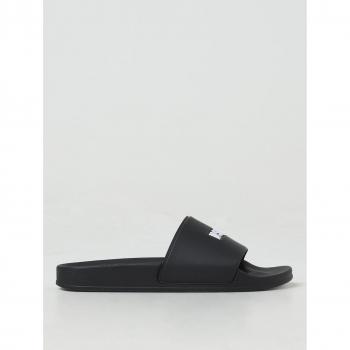 Mens MSGM Black Beach Sandals – Size 40