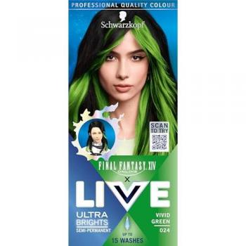 Schwarzkopf Ultra Brights 086 Vivid Green Semi Permanent Hair Dye UK