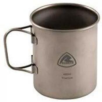 Robens Titanium Mug – Grau, 450 ml