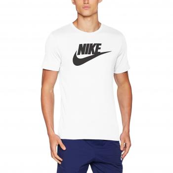 Nike Sportswear T-Shirt Men White Size S