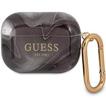 Housse Guess AirPods Pro Marbre Noir