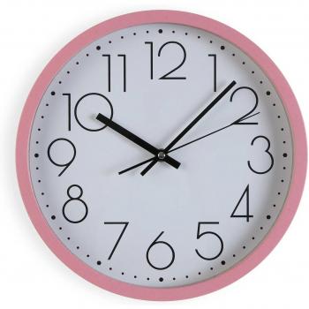 Reloj de Pared Versa Rosa Eco 30 cm