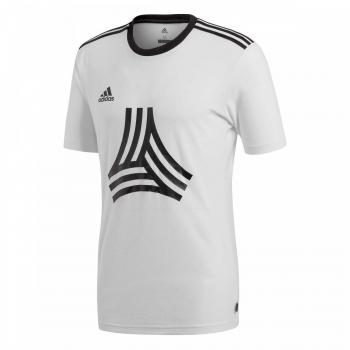 Weißes Adidas Herren T-Shirt mit TAN-Logo