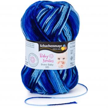 Schachenmayr Blue Baby Yarn – 185 9801212 (Wool, 6×12×6 cm)
