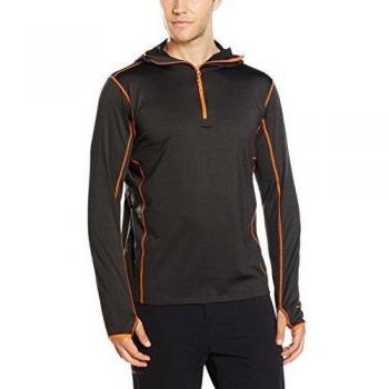 Men’s Oxy Veloce Manga Larga en Gris – Talla M