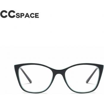 Lunettes chat yeux en métal pour femmes