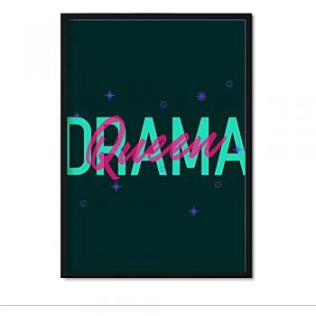 Póster A4 Reina del Drama