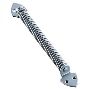 Ferme-porte Spiral diamètre 23mm finition argent