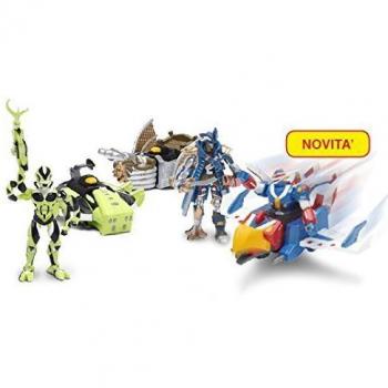 Kombo Force. Pack 3 Mini Action Figure e 1 Mini Veicolo
