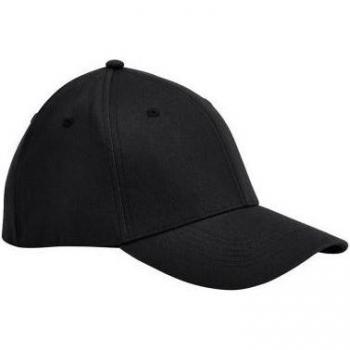 Gorra Beechfield L-XL de algodón orgánico en color negro