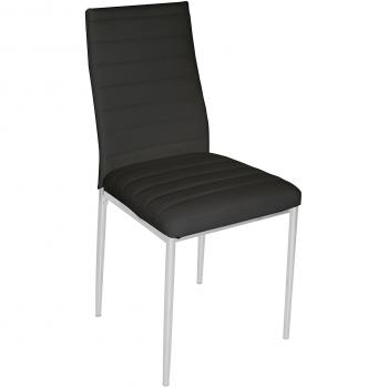 Sedia Modello Edera B5 in Ecopelle con Struttura Metallica