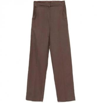 Chino Patrizia Pepe Donna Color Marrone