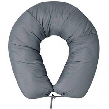 Oreiller de Grossesse VidaXL 40 x 170 cm Gris