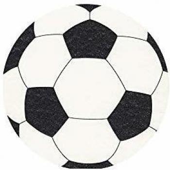 Serviettes en Papier Ballon de Football (33x33 cm)