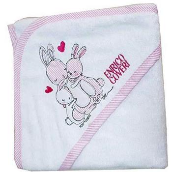 Accappatoio Neonati Enrico Coveri Triangolo Spugna di Cotone