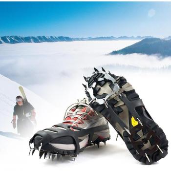 Crampons Glacés 18 Dents – Paires Unique