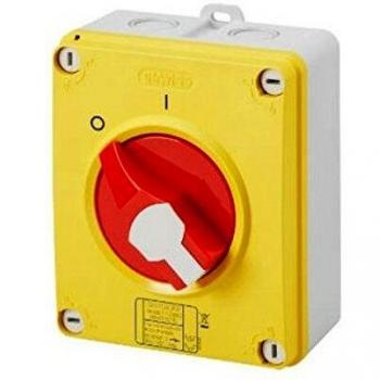 Interrupteur rotatif isolant 32A 3P Gewiss