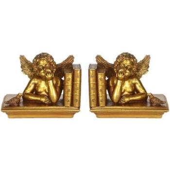 Barock-Deko: Casa Padrino Engelbuchstaben‑Set Gold (18 × 11 × H 14 cm)