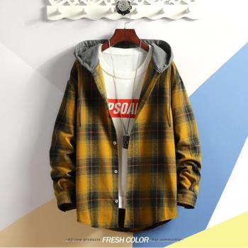 Streetwear Hombres: Camisa Kuangnan 5XL, Parches a Cuadrado