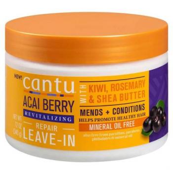 Cantu Acai Berry Shea Butter Restore & Repair Leave‑In – 340 g